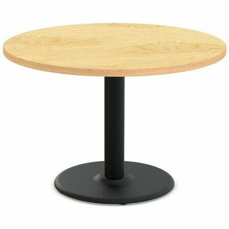 SPECIAL-T Table, Round, 42in Dia x 29in, Black Base/Crema Maple Top SCTCANT242BCM